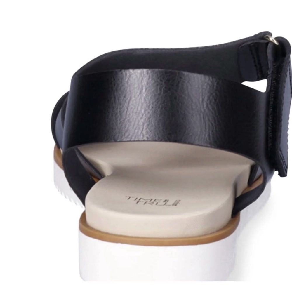 Time and Tru Women's Comfort Sandal-Wide Width Available - Picture 3 of 6